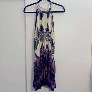 Halter Dress with Gorgeous Print Size XL